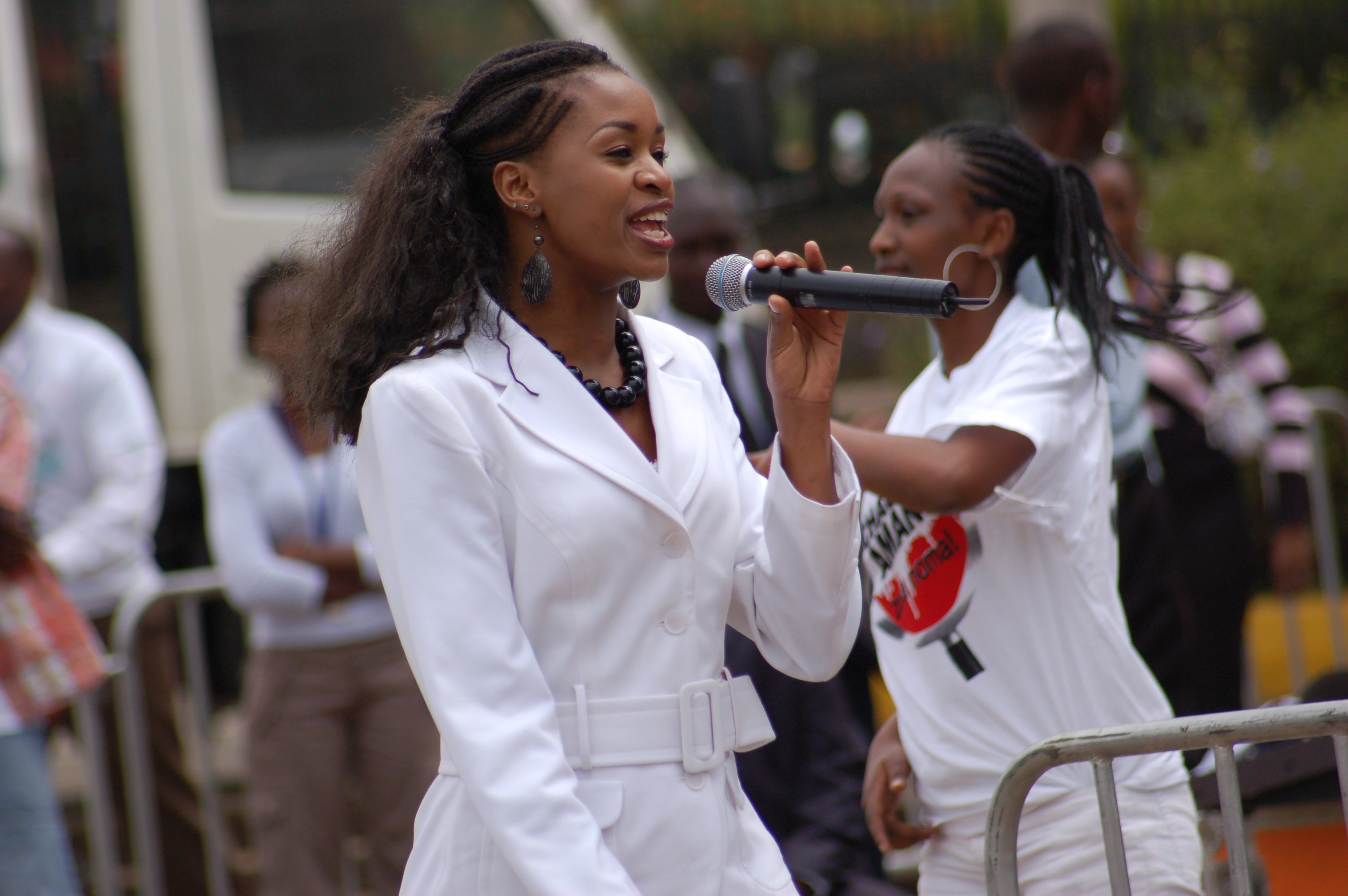 Kenyan Musicians Escalate Fight For Royalties Kenyan singer Esther Wahome