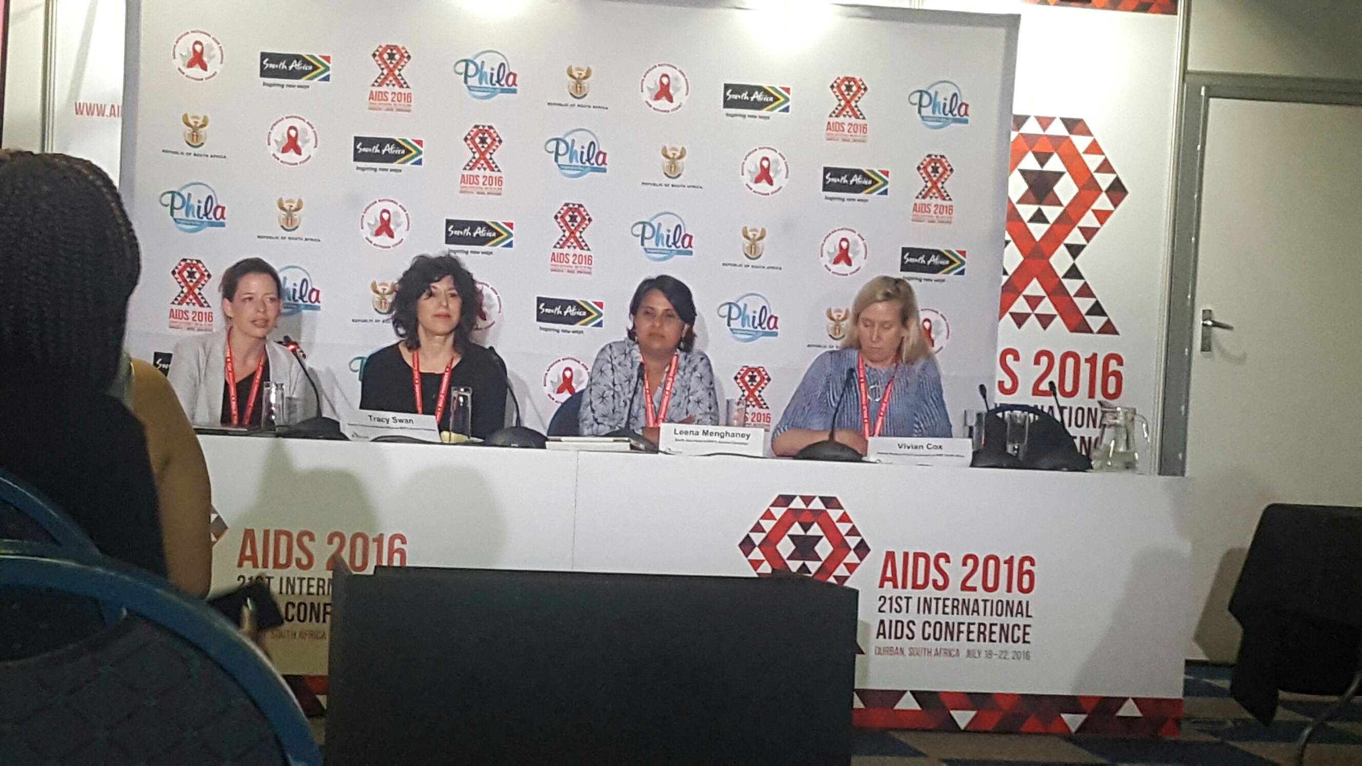 Members of Doctors Without Borders addressing  members of the media yesterdat during the launch of  Untangling the Web (002)