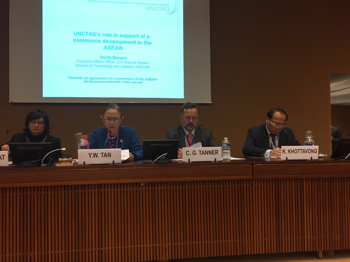 UNCTAD e-commerce panel ASEAN