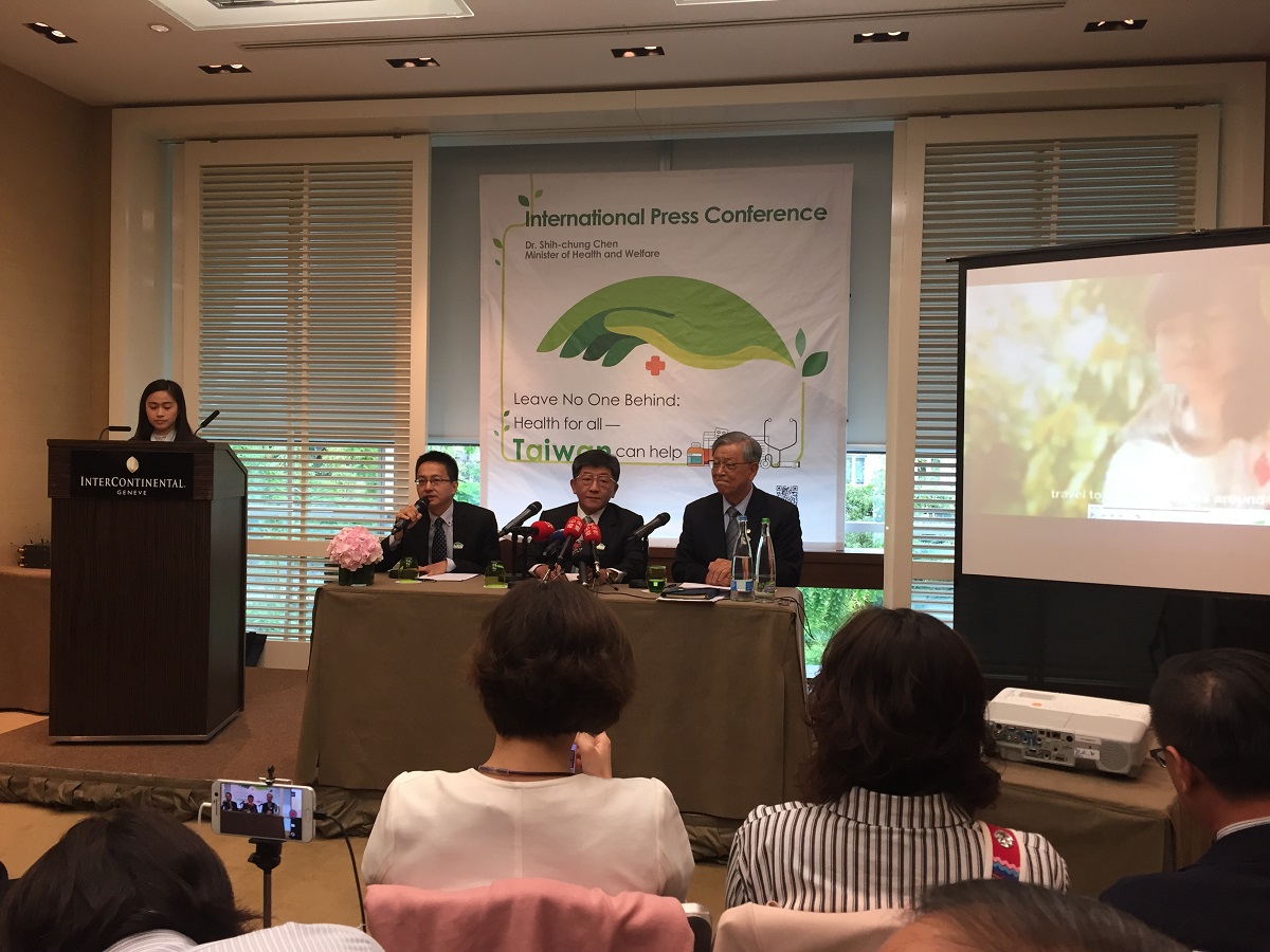 Taiwan Left At Health Assembly Door; Police Ask Activists To Remove Political T-Shirts IMG_3658