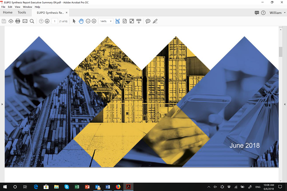 EUIPO study cover June 2018