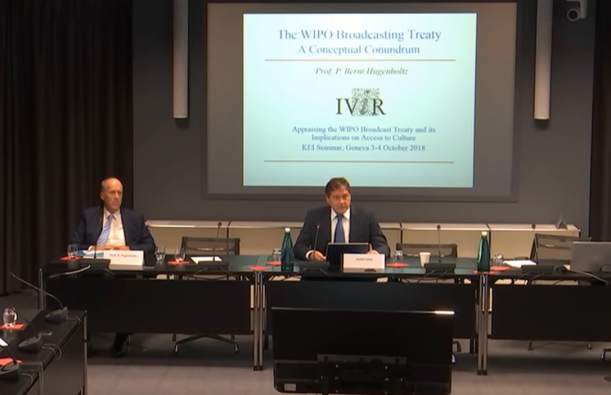 KEI Broadcasting seminar - Prof Hogenholtz
