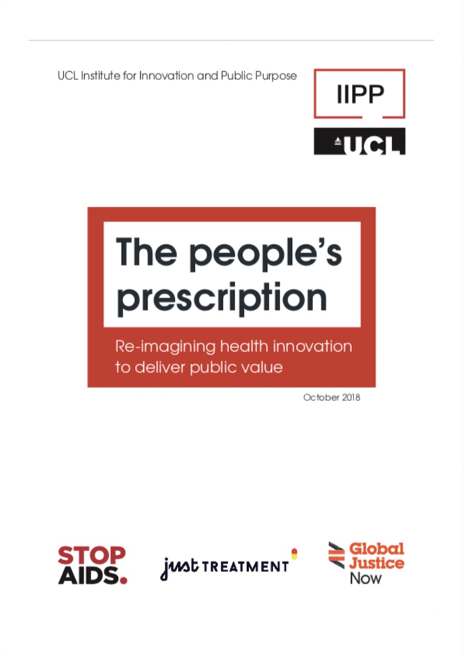 “The People’s Prescription”: New Report Calls For Value Creation Instead Of Value Extraction In Pharmaceutical R&D
