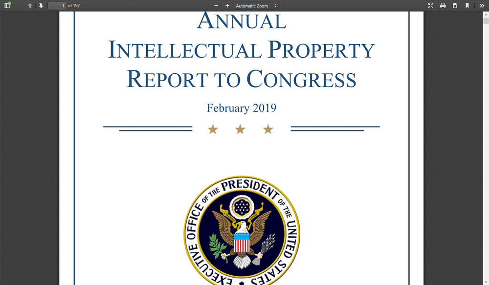 US IP Enforcement Coordinator Under Trump Asks, “What Can We Do Differently?”