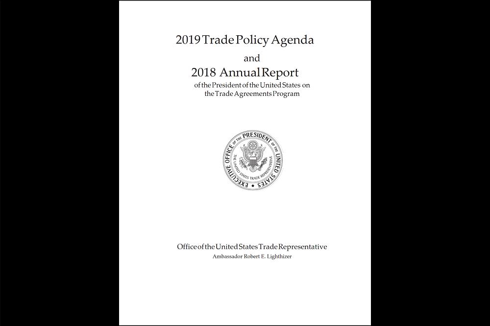 USTR Reports On 2018, Lays Out IP Priorities For 2019; China A Main Target