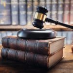 Judge,Gavel,And,Law,Books,In,Court,,Law,And,Justice