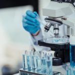 Team,Of,Asian,Scientists,Working,In,Modern,Laboratory,Equipped,Microscopes,