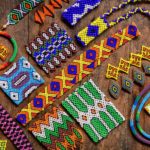 Huni,Kuin,Indigenous,Beadwork,Art,,Acre,,Amazon,Forest,,Brazil